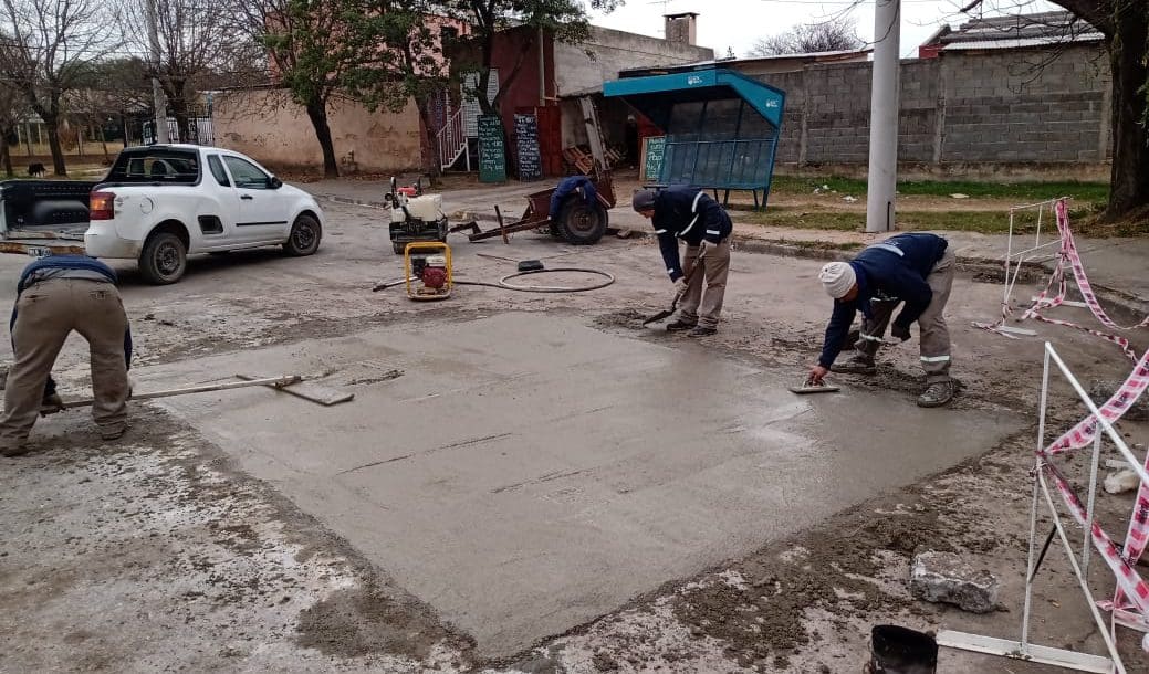 Alta Gracia Contin A El Bacheo De Calles