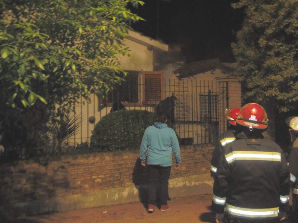 incendio en caligiuri - Diario Resumen de la región