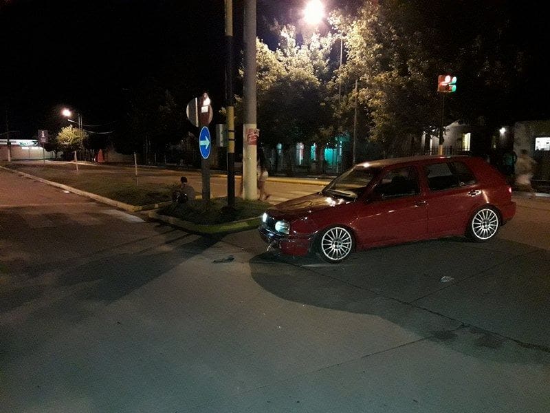 Accidente en barrio Sabattini 1 - Diario Resumen de la región