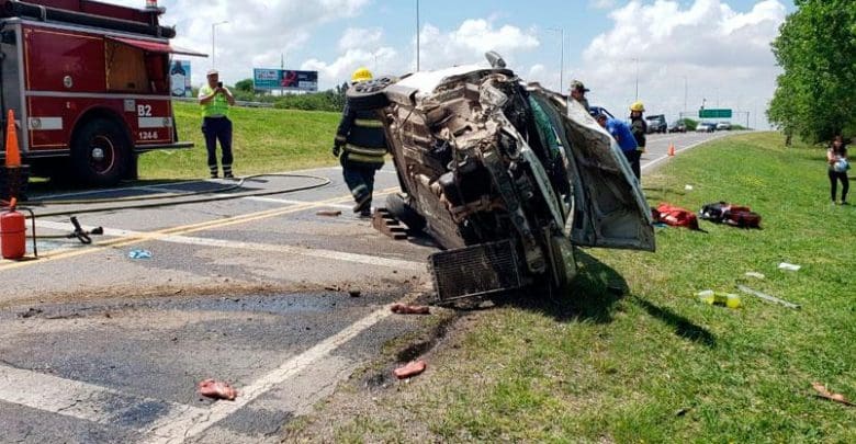 accidente autopista 2 - Diario Resumen de la región