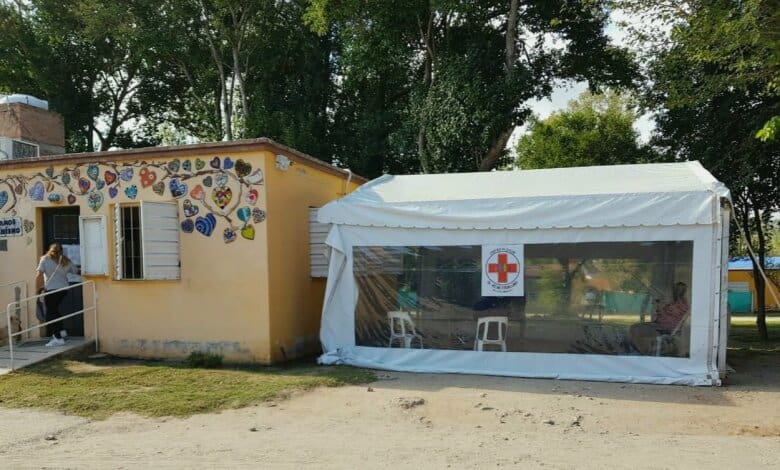 Instalan Carpa Sanitaria En El Valle De Anisacate