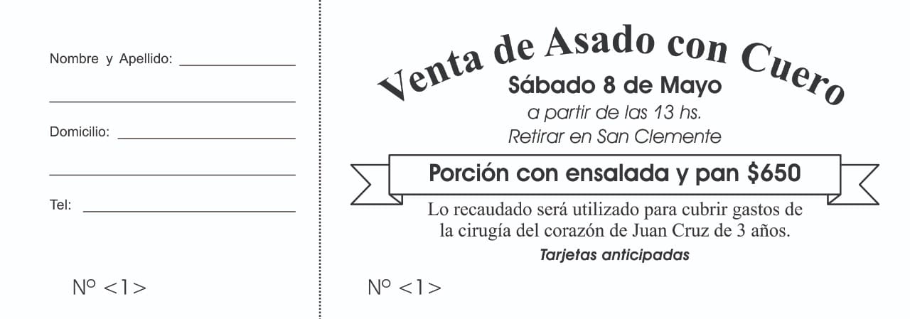 venta asado con cuero - Diario Resumen de la región