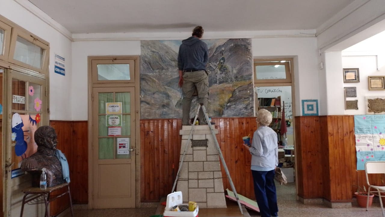 restauran mural republica italiana - Diario Resumen de la región