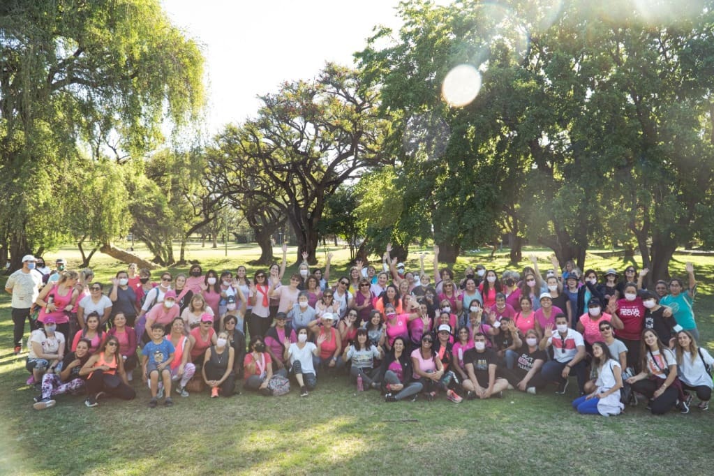 caminata rosa todas - Diario Resumen de la región