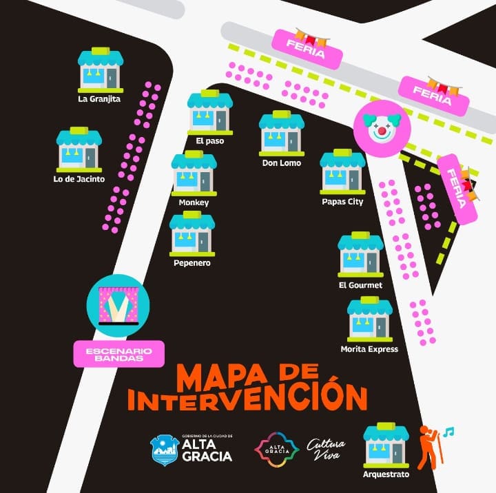 intervencion mapa - Diario Resumen de la región