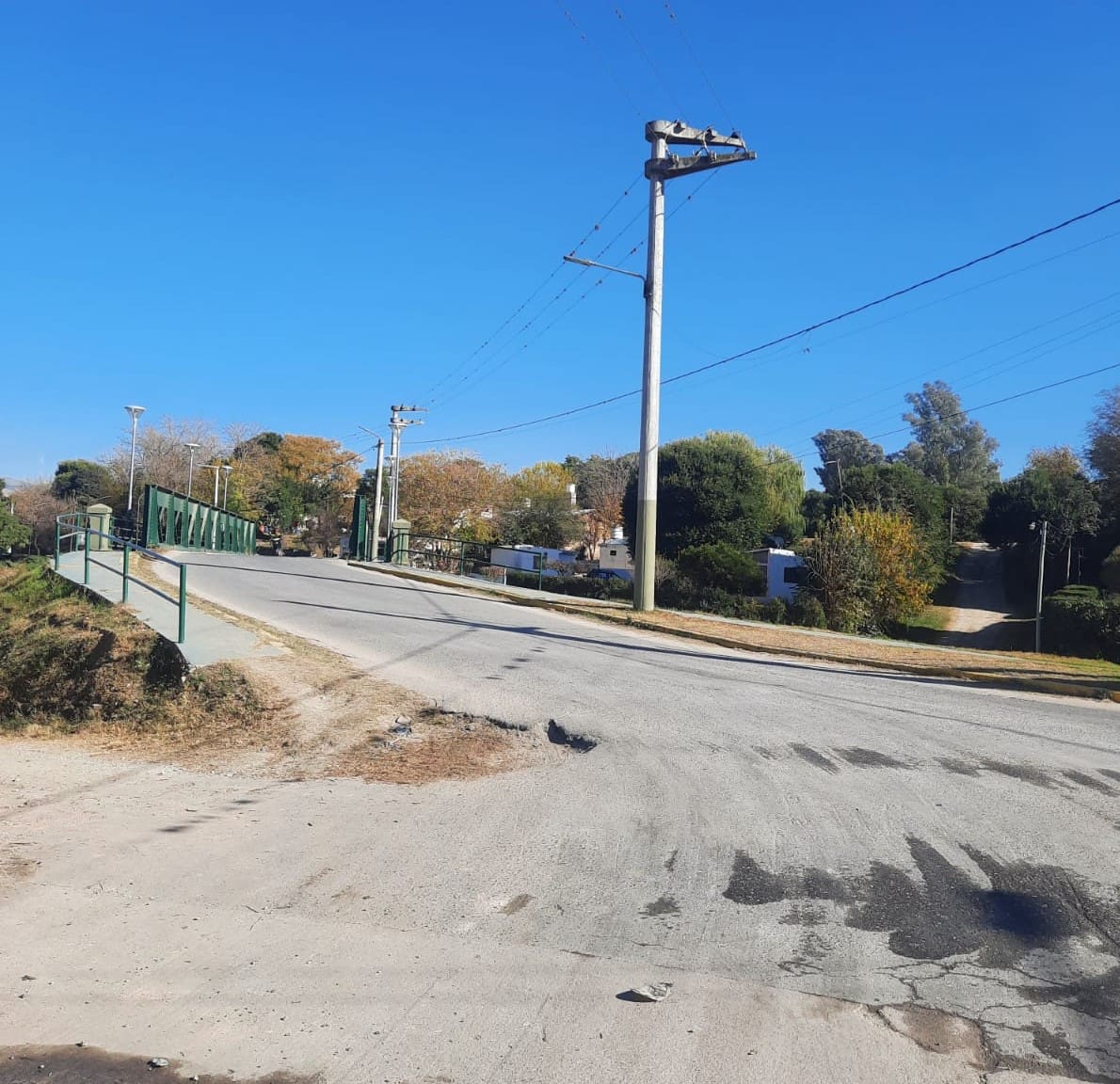calle reynaldo luppi puente verde 2 - Diario Resumen de la región