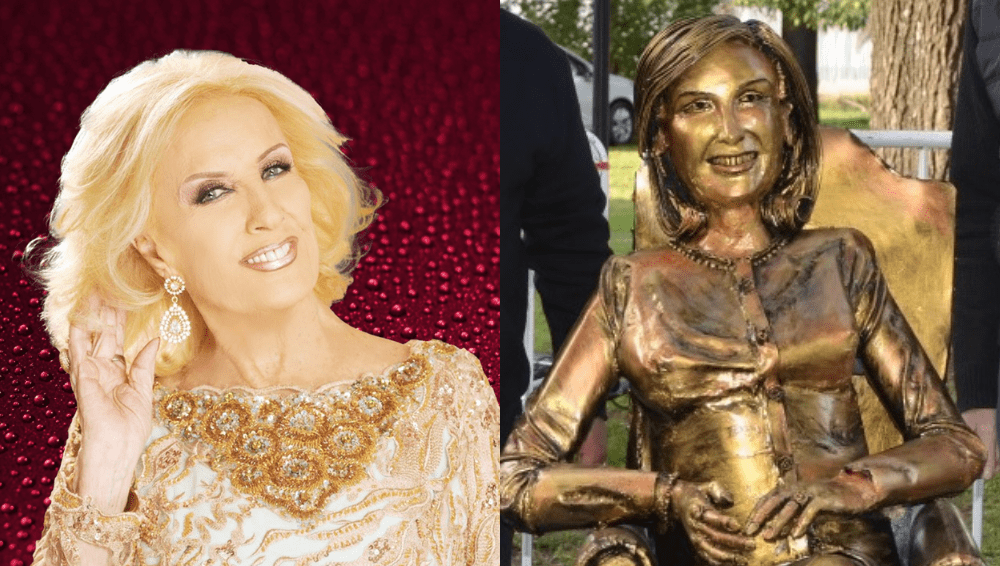 Mirtha Legrand rompió el silencio tras la polémica estatua con la que la  homenajearon