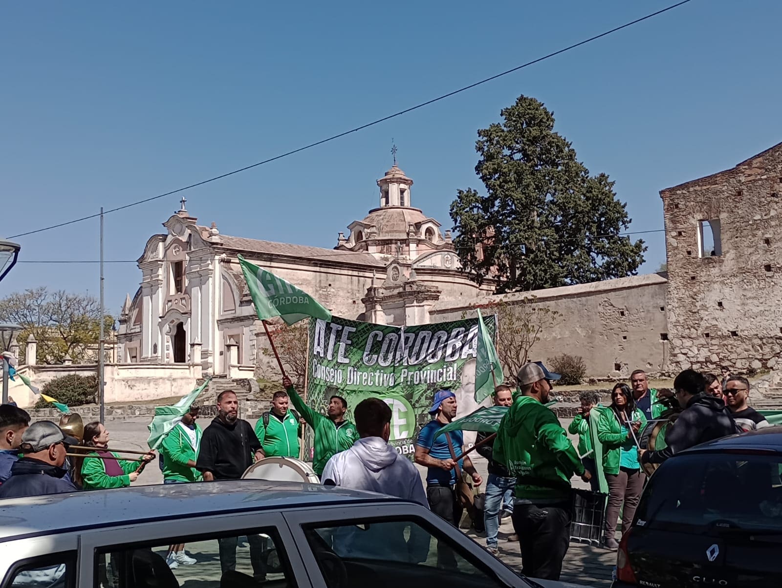 ATE reclamo Alta Gracia - Diario Resumen de la región